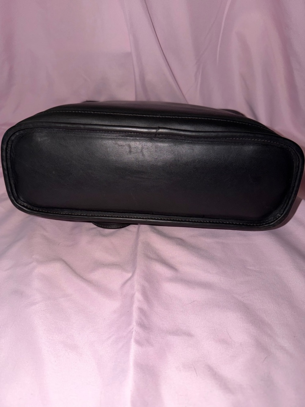 Coach 1999 Bleeker Pocket Zip 9310 Black Glove-Tanned Leather Costa Rica Made - Picture 4 of 8